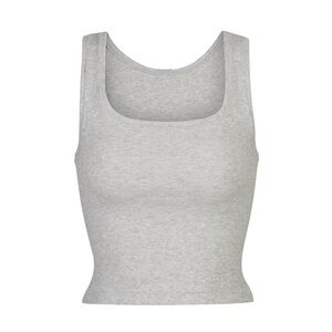 SKIMS Gray Tank Top